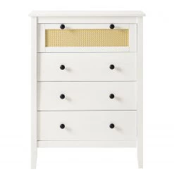 Maison Belfort Commode Belleria II - Pin massif - Blanc -Commodes Soldes 1000187569 200205 11113200032 DETAILS P000000001000187569