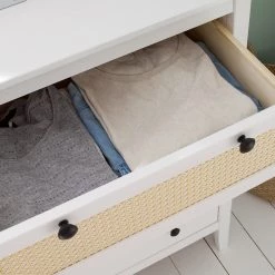 Maison Belfort Commode Belleria II - Pin massif - Blanc -Commodes Soldes 1000187569 200430 14091000002 DETAILS P000000001000187569