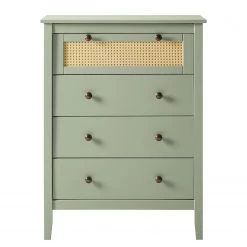 Maison Belfort Commode Belleria II - Pin massif - Vert olive clair -Commodes Soldes 1000187570 200205 11113200039 DETAILS P000000001000187570