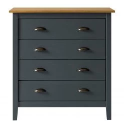 Maison Belfort Commode Rivery II - Pin massif - Anthracite 17 Maison Belfort Commode Rivery II - Pin massif - Anthracite -Commodes Soldes 1000187578 200205 11113300054 DETAILS P000000001000187578