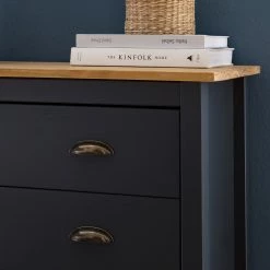 Maison Belfort Commode Rivery II - Pin massif - Anthracite 22 Maison Belfort Commode Rivery II - Pin massif - Anthracite -Commodes Soldes 1000187578 201111 14522800024 DETAILS P000000001000187578