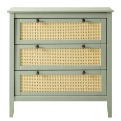 Maison Belfort Commode Belleria I - Pin massif - Vert olive clair -Commodes Soldes 1000187584 200205 11113400102 DETAILS P000000001000187584