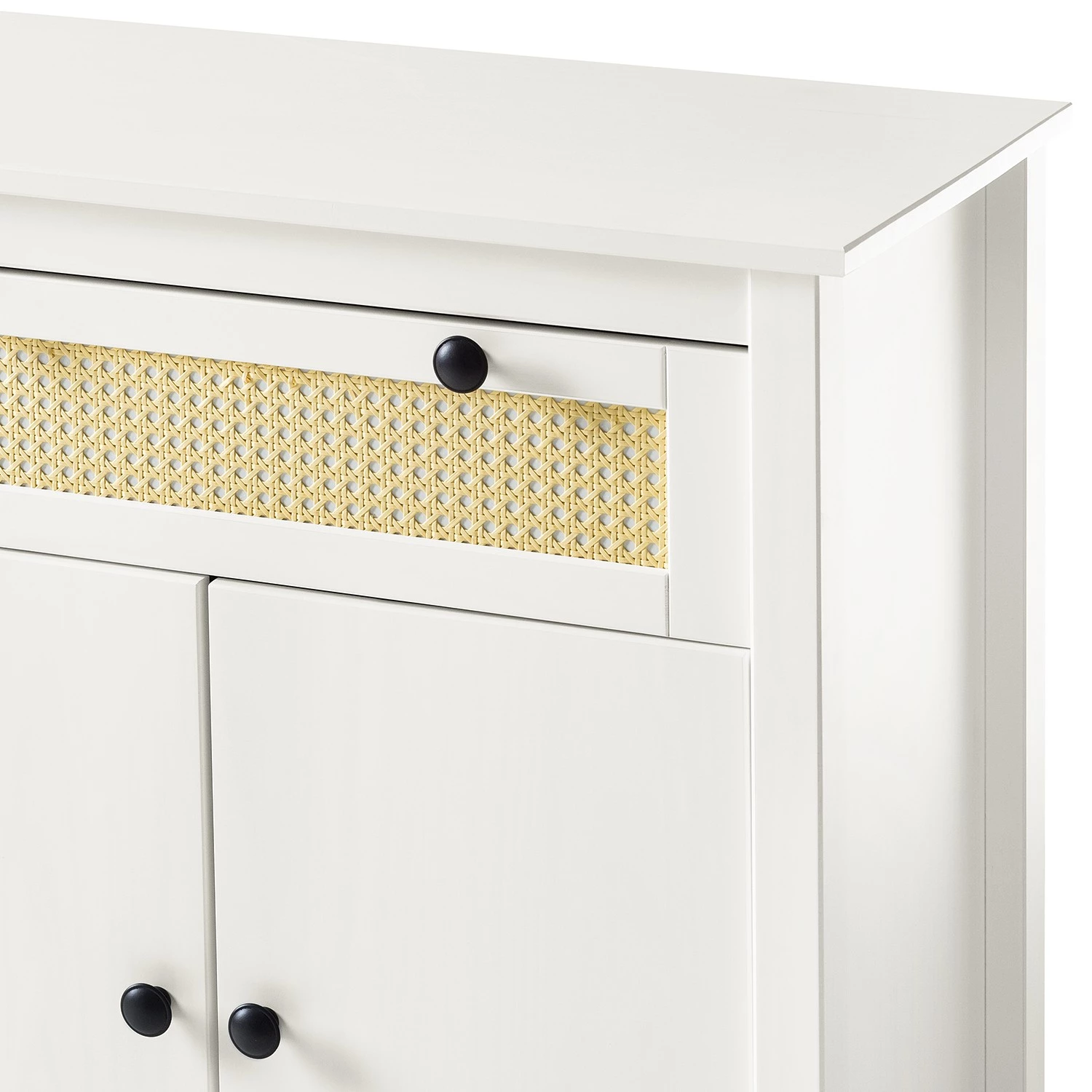 Maison Belfort Commode Belleria III - Pin massif - Blanc 5 Maison Belfort Commode Belleria III - Pin massif - Blanc – Image 5