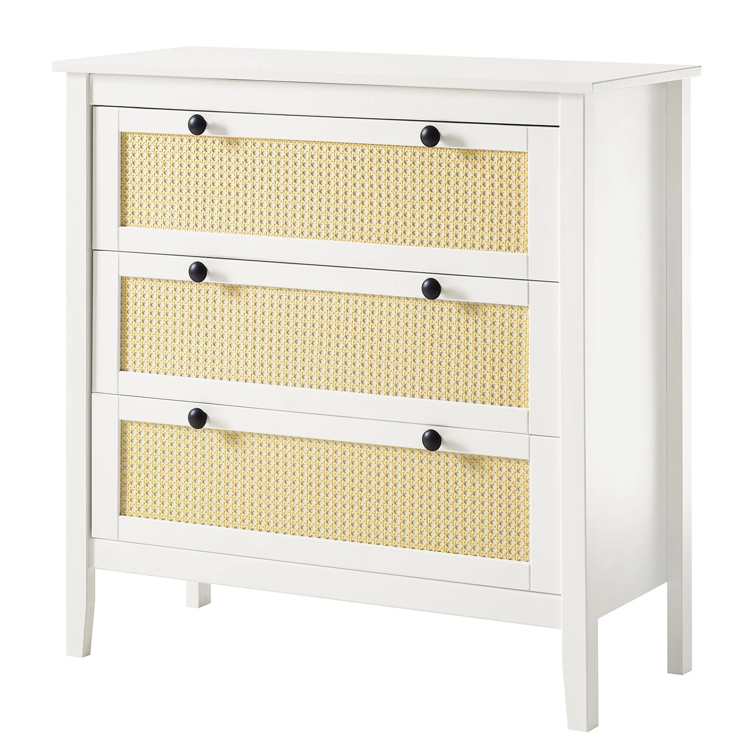 Maison Belfort Commode Belleria I - Pin massif - Blanc 1 Maison Belfort Commode Belleria I - Pin massif - Blanc