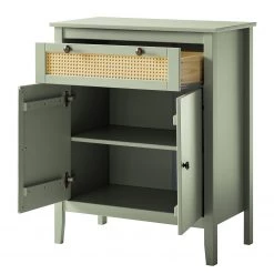 Maison Belfort Commode Belleria III - Pin massif - Vert olive clair -Commodes Soldes 1000187602 200205 11113700187 DETAILS P000000001000187602