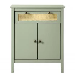 Maison Belfort Commode Belleria III - Pin massif - Vert olive clair -Commodes Soldes 1000187602 200205 11113700188 DETAILS P000000001000187602