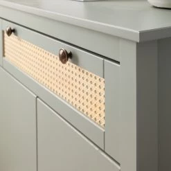 Maison Belfort Commode Belleria III - Pin massif - Vert olive clair -Commodes Soldes 1000187602 200505 06385600019 DETAILS P000000001000187602