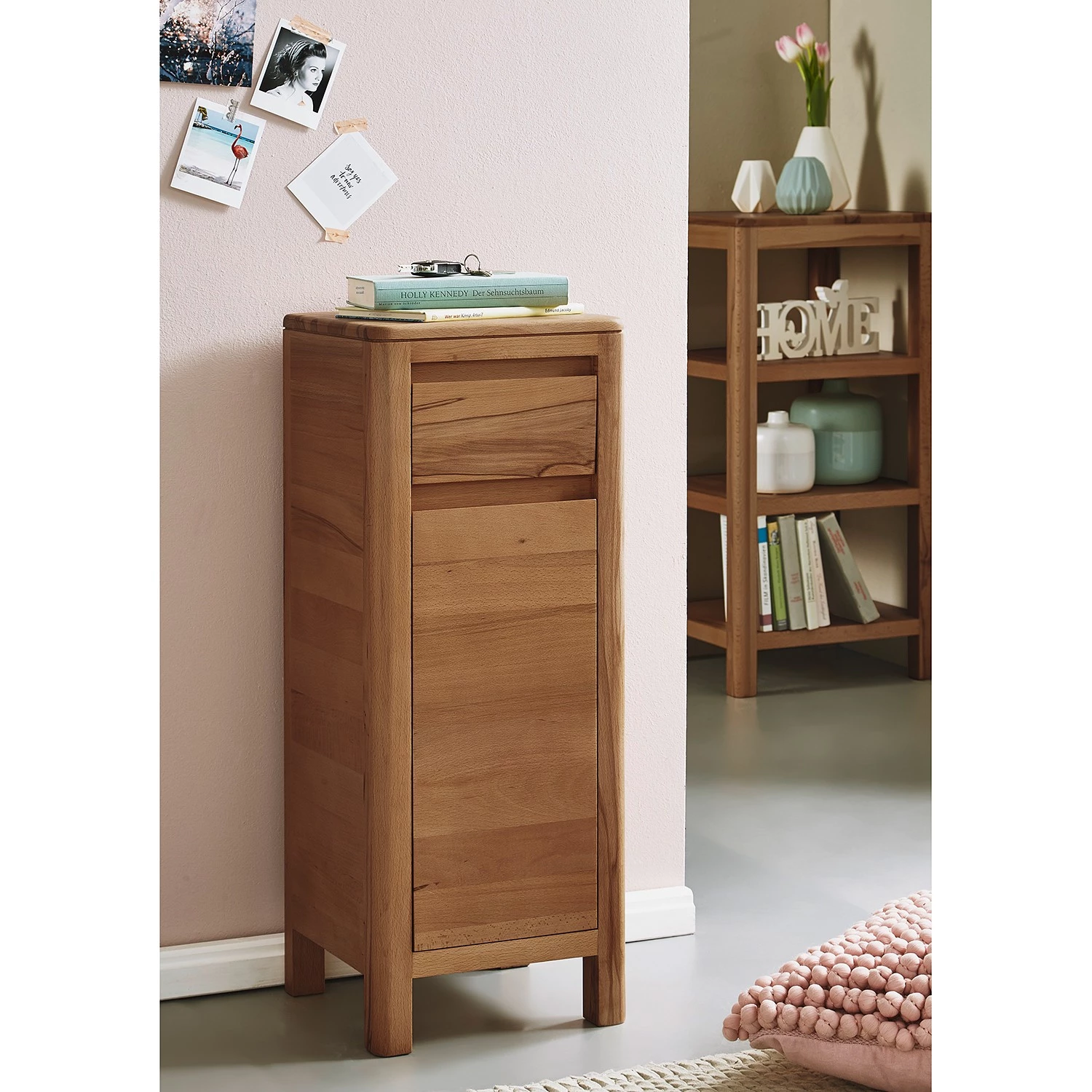 Ars Natura Commode Anamur - Duramen de hêtre - Hauteur : 79 cm 2 Ars Natura Commode Anamur - Duramen de hêtre - Hauteur : 79 cm – Image 2