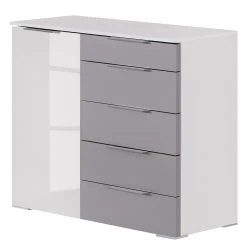 Fresh to go Commode Arizona - Blanc / Gris clair - Largeur : 81 cm