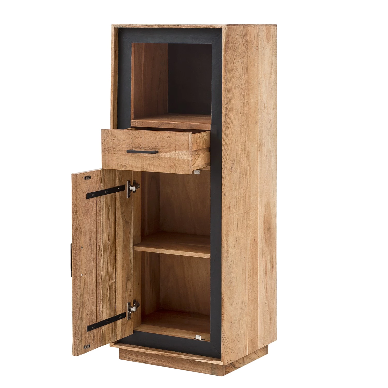 Ars Natura Buffet Weldon - Acacia massif / Placage en pierre / Acacia / Noir 7 Ars Natura Buffet Weldon - Acacia massif / Placage en pierre / Acacia / Noir – Image 7