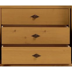 Maison Belfort Bloc tiroirs Bergen - Pin massif - Epicéa lessivé