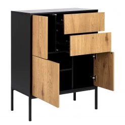 Red Living Buffet haut Coogee II - Imitation chêne sauvage / Noir 13 Red Living Buffet haut Coogee II - Imitation chêne sauvage / Noir -Commodes Soldes 1000200158 200205 06092400093 DETAILS P000000001000200158