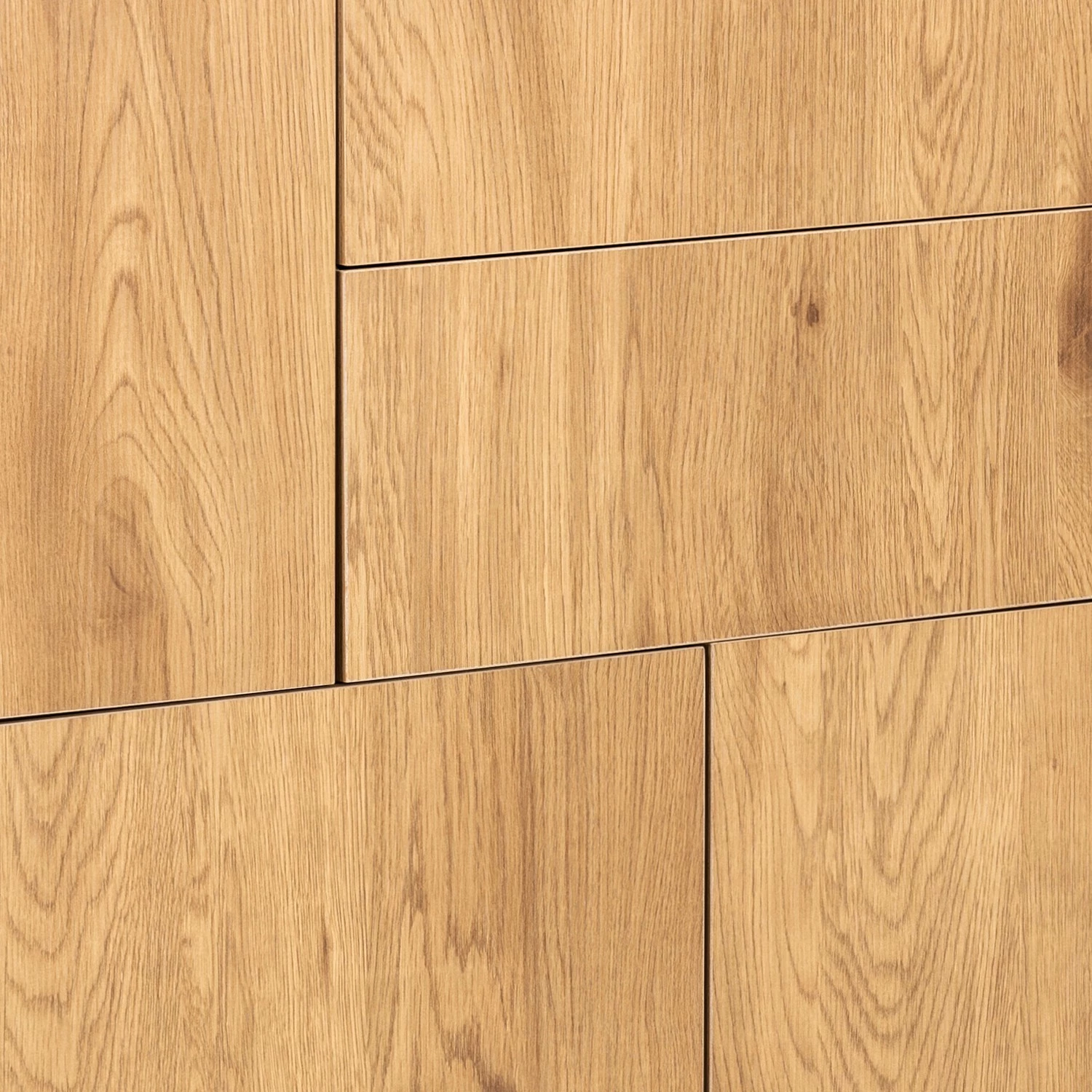 Red Living Buffet haut Coogee II - Imitation chêne sauvage / Noir 8 Red Living Buffet haut Coogee II - Imitation chêne sauvage / Noir – Image 8