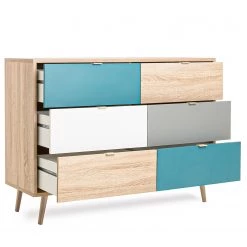 Norrwood Commode Bibury I - Multicolore / Imitation chêne Sonoma -Commodes Soldes 1000202438 200124 09541400071 DETAILS P000000001000202438