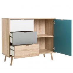 Norrwood Commode Bibury II - Multicolore / Imitation chêne Sonoma -Commodes Soldes 1000202458 200124 09542300130 DETAILS P000000001000202458