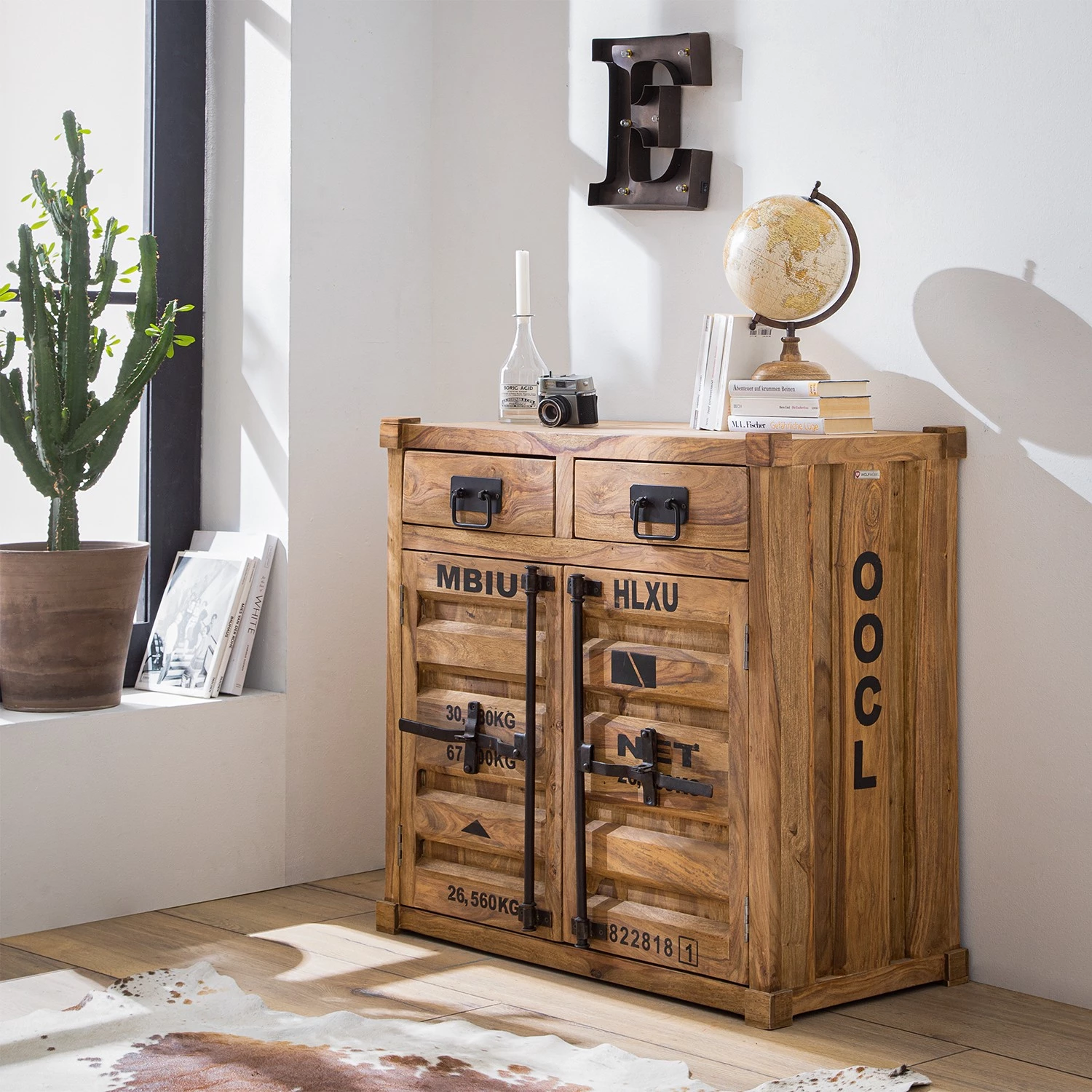 Wolf-Möbel Buffet Container II - Sheesham 3 Wolf-Möbel Buffet Container II - Sheesham – Image 3