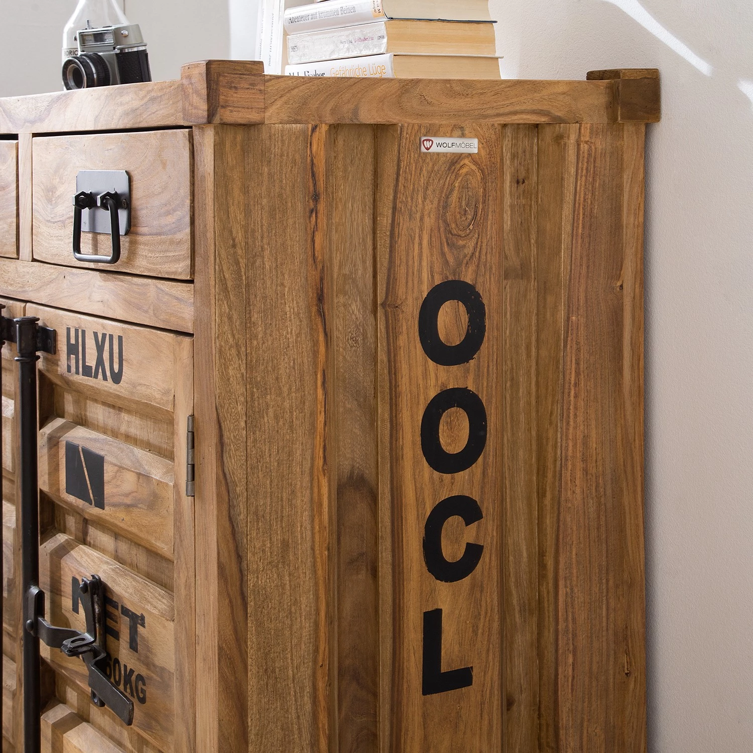 Wolf-Möbel Buffet Container II - Sheesham 14 Wolf-Möbel Buffet Container II - Sheesham – Image 14