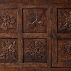 Wolf-Möbel Buffet Carving - Acacia massif / Métal - Acacia / Noir 29 Wolf-Möbel Buffet Carving - Acacia massif / Métal - Acacia / Noir -Commodes Soldes 1000202474 201008 14583000006 DETAILS P000000001000202474