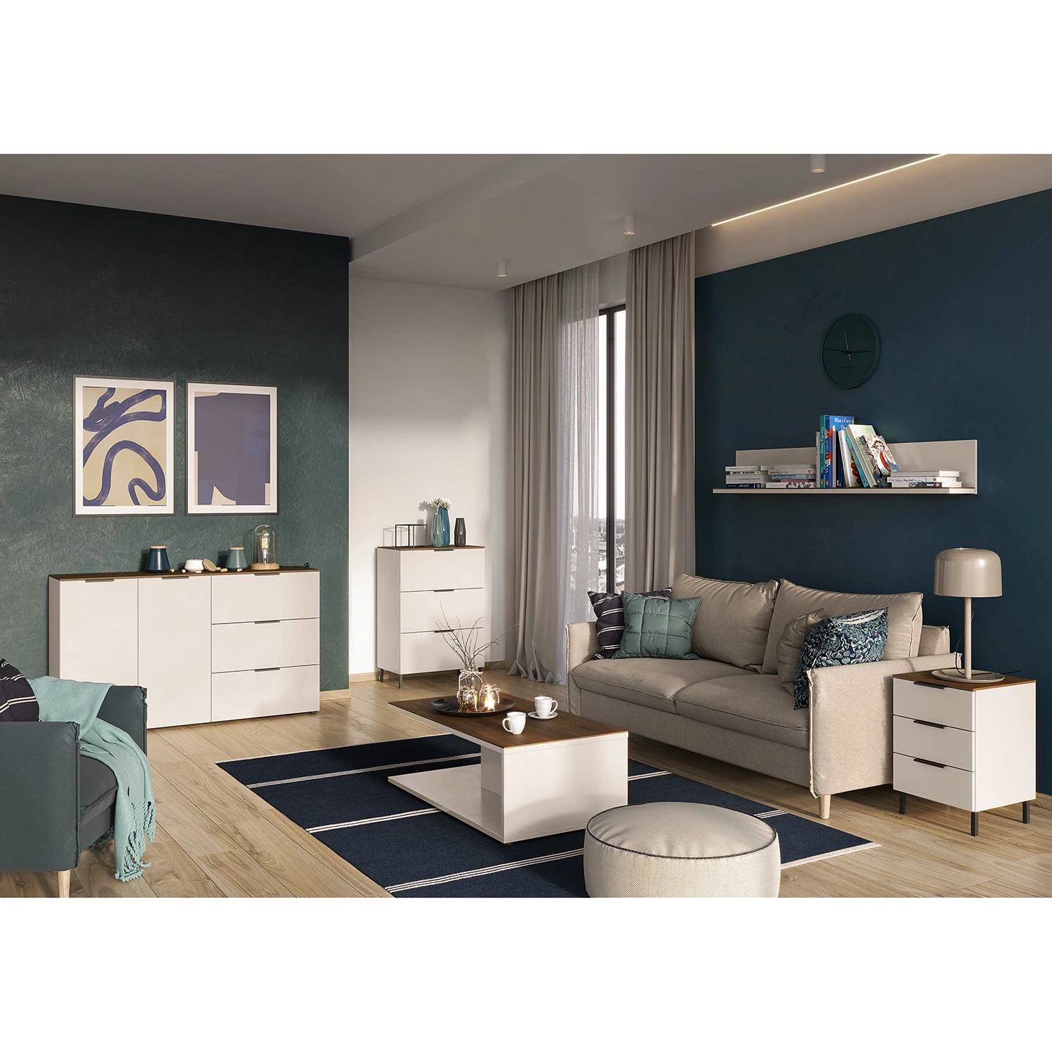 Germania Commode California II - Cachemire 2 Germania Commode California II - Cachemire – Image 2