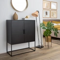 Loftscape Buffet Stewton - Métal - Noir -Commodes Soldes 1000209625 210608 05572700011 MOOD DETAILS P000000001000209625 mood