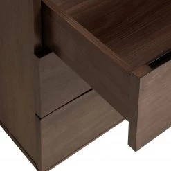 Red Living Commode Kluuvi II - Placage en bois véritable - Noyer / Noir -Commodes Soldes 1000210870 200429 17355000022 DETAILS P000000001000210870