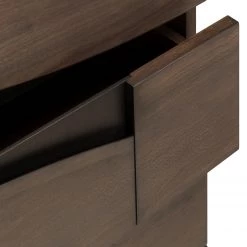 Red Living Commode Kluuvi II - Placage en bois véritable - Noyer / Noir -Commodes Soldes 1000210870 200429 17355100023 DETAILS P000000001000210870