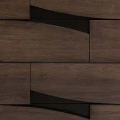 Red Living Commode Kluuvi II - Placage en bois véritable - Noyer / Noir -Commodes Soldes 1000210870 200429 17355200024 DETAILS P000000001000210870