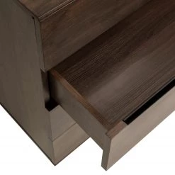 Red Living Commode Kluuvi I - Placage en bois véritable - Noyer / Noir -Commodes Soldes 1000210871 200429 17355900033 DETAILS P000000001000210871