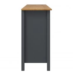 Maison Belfort Commode Rivery III - Pin massif - Anthracite -Commodes Soldes 1000218438 210128 06171400039 DETAILS P000000001000218438