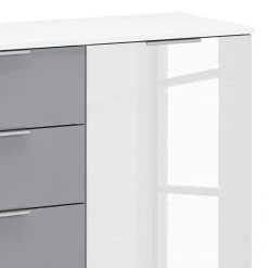 Rauch Orange Commode Bellezza II - Blanc brillant / Gris -Commodes Soldes 1000221709 200824 14425600069 DETAILS P000000001000221709