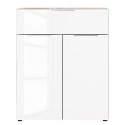 Germania Commode Oakland II - Blanc / Imitation chêne de Navarre -Commodes Soldes 1000223280 200826 06234600029 DETAILS P000000001000223280