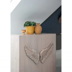 Red Living Buffet Loveland - Placage en bois véritable / Métal - Chêne clair / Chêne noir -Commodes Soldes 1000223493 200826 12360700075 DETAILS P000000001000223493