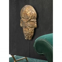 Red Living Buffet Worland I - Placage en bois véritable / Métal -Chêne noir / Doré -Commodes Soldes 1000223494 200826 12361300083 DETAILS P000000001000223494