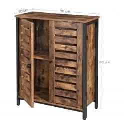 Red Living Buffet Condover II - Marron / Noir -Commodes Soldes 1000225834 200914 06135400178 SKETCH DETAILS P000000001000225834 sketch