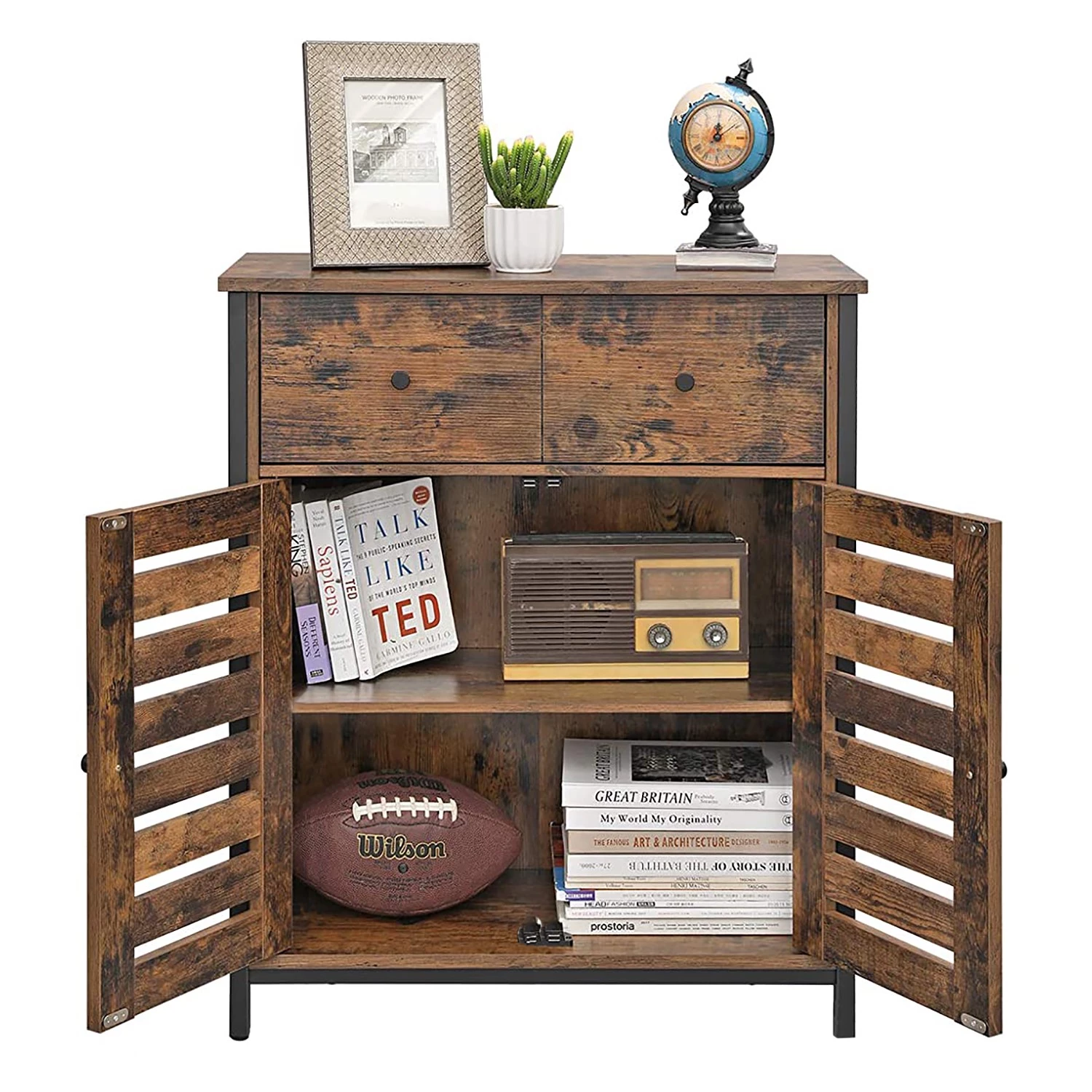 Red Living Commode Condover III - Marron / Noir 4 Red Living Commode Condover III - Marron / Noir – Image 4