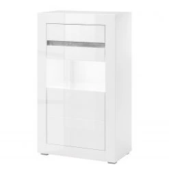Loftscape Commode Cape Ann II - Blanc brillant / Blanc mat