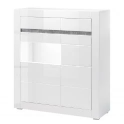 Loftscape Commode Cape Ann I - Blanc brillant / Blanc mat