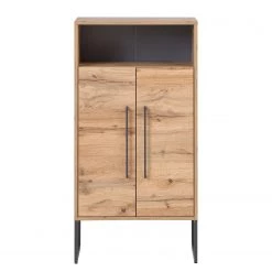 Schildmeyer Commode Limmo II - Imitation chêne rustique / Noir -Commodes Soldes 1000228641 201022 14484500008 DETAILS P000000001000228641