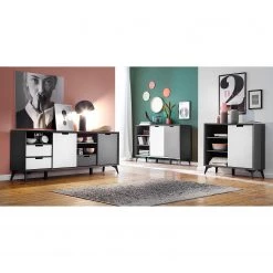 Loftscape Commode Nevez I - Blanc / Gris -Commodes Soldes 1000230757 201113 13090500057 MOOD DETAILS P000000001000230757 mood