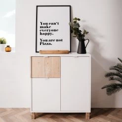 Loftscape Commode Mayac I - Blanc / Imitation bois recyclé 11 Loftscape Commode Mayac I - Blanc / Imitation bois recyclé -Commodes Soldes 1000231341 201208 11121500003 MOOD DETAILS P000000001000231341 mood