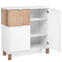 Loftscape Commode Mayac I - Blanc / Imitation bois recyclé 12 Loftscape Commode Mayac I - Blanc / Imitation bois recyclé -Commodes Soldes 1000231341 201208 11121700004 DETAILS P000000001000231341