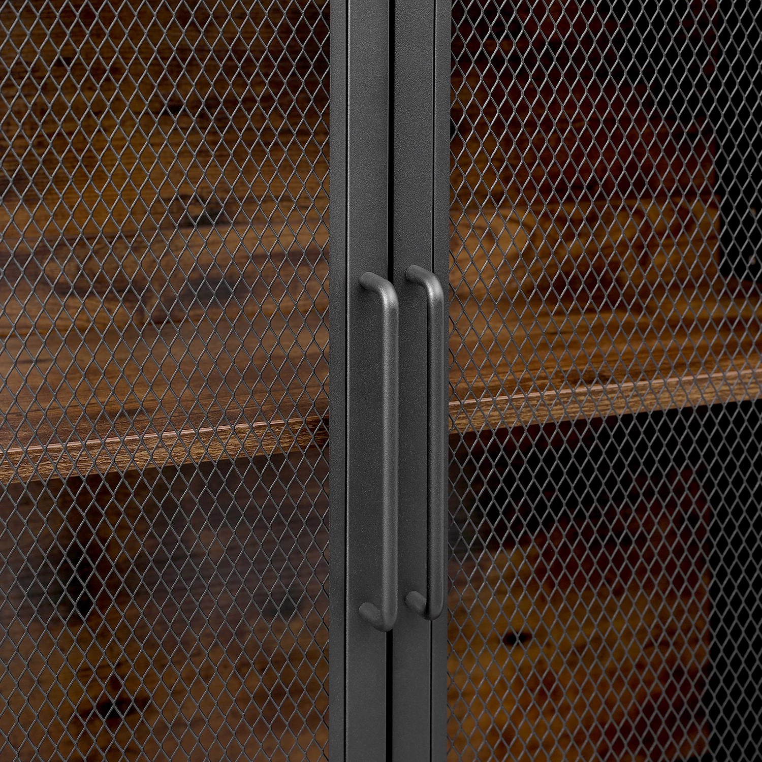 Red Living Buffet Thenon II - Noir / Marron 7 Red Living Buffet Thenon II - Noir / Marron – Image 7