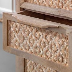 Naturoo Commode Rumilly II - Tressage en rotin / Manguier massif -Commodes Soldes 1000239534 210908 16520500034 DETAILS P000000001000239534