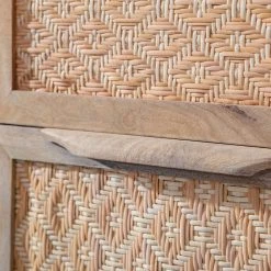 Naturoo Commode Rumilly II - Tressage en rotin / Manguier massif -Commodes Soldes 1000239534 210908 16520500035 DETAILS P000000001000239534