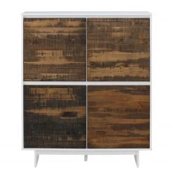 Loftscape Commode Marnac I - Partiellement en pin massif - Pin / Blanc -Commodes Soldes 1000241502 210113 13505300054 DETAILS P000000001000241502