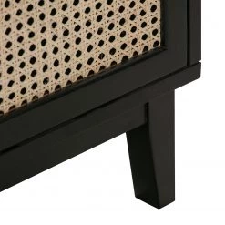 Studio Copenhagen Commode Canee III - Cannage / Placage en bois véritable - Naturel / Chêne noir -Commodes Soldes 1000242154 210831 13015800017 DETAILS P000000001000242154