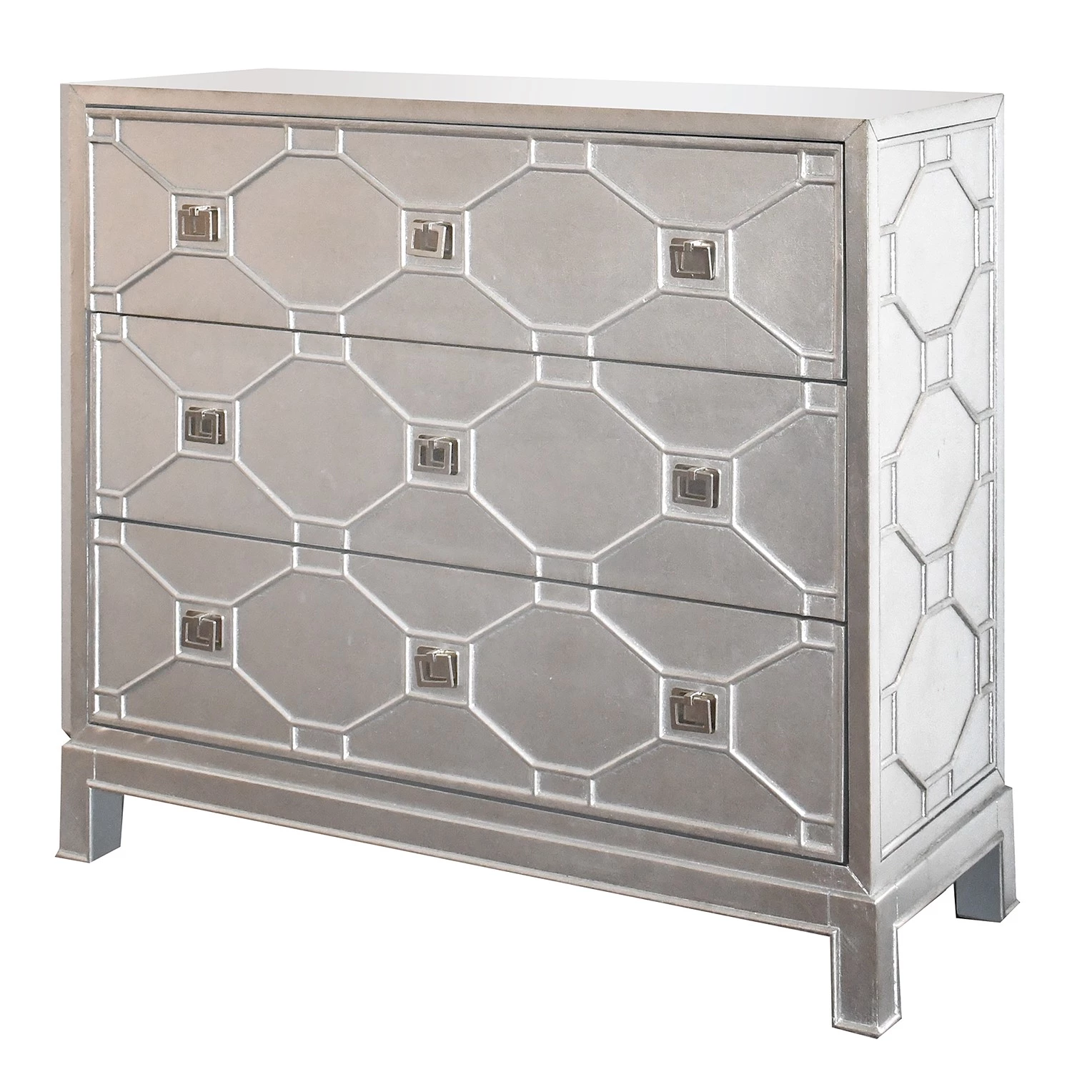 Red Living Commode Thoury - Argenté mat 1 Red Living Commode Thoury - Argenté mat