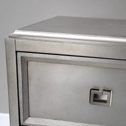 Red Living Commode Tilloloy - Blanc / Argenté / Noir -Commodes Soldes 1000242718 210121 08084600042 DETAILS P000000001000242718