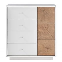 Loftscape Commode Crecora - Blanc / Imitation chêne -Commodes Soldes 1000246838 210727 12504800014 DETAILS P000000001000246838