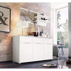 Rauch Orange Commode Alabama III - Blanc alpin / Gris -Commodes Soldes 1000254841 210512 15433300118 MOOD DETAILS P000000001000254841 mood